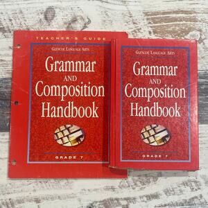 Glencoe Language Arts Grade 7 Student Handbook and Teacher Answer Workbook